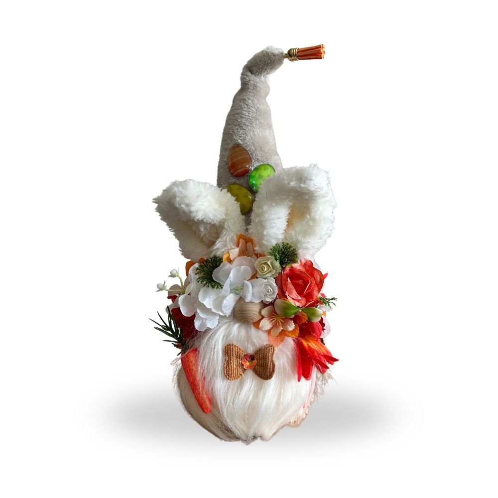 Easter Bunny Gnome - Orange